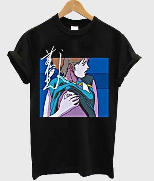 anime japan touching boobs t-shirt