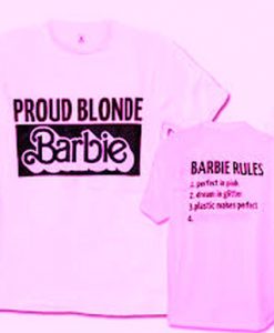 barbie rules t shirt