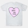 buy me food heart t shirt