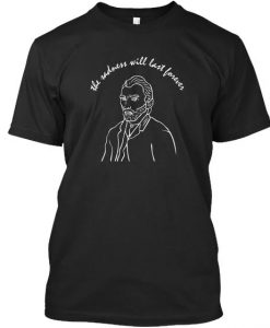 van gogh the sadness will last forever shirt