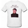 Best Man Joey Tribbiani T-Shirt Back
