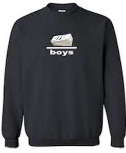 Boys and Money Black Sweatshirt