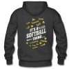 It’s a Softball Thing Hoodie Back