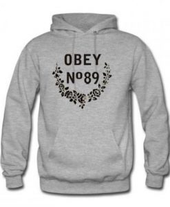 Obey Propaganda No 89 Grey Hoodie