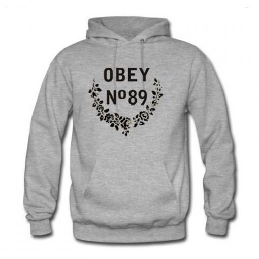 Obey Propaganda No 89 Grey Hoodie