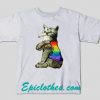 Cat And Weed Smoke Cannabis T Shirt