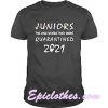 Juniors The one where they were Quarantined 2021 shirt