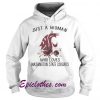 Just A Woman Who Loves Washington State Cougars Hoodie