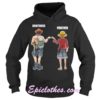 One Piece Ace Luffy Brothers Forever Hoodie
