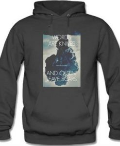 Panic! At The Disco Words Are Knives And Often Leave Scars Hoodie