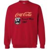 coca cola casual year 1987 sweatshirt