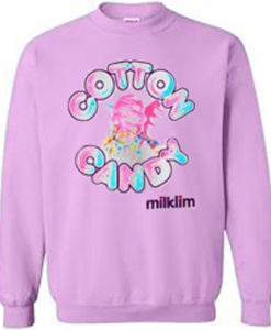 cotton candy sweatshirt