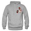 rose in cigarette box hoodie