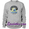 the boy is on a skateboard fervor sweatshirt