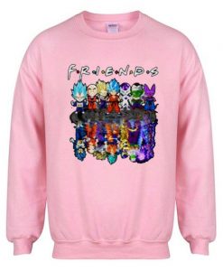 Dragon Ball Z T-Shirt tee top DBZ Goku Friends Sweater
