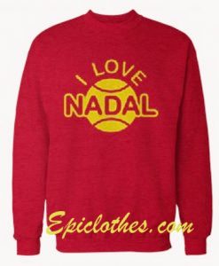 I Love Nadal Graphic Sweatshirt