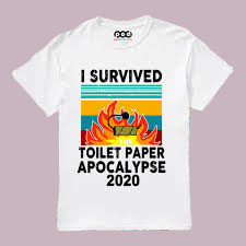 I survived toilet paper apocalypse 2020 t shirt