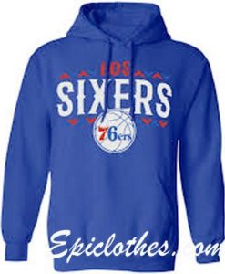 Los Sixers 76ers basketball Fans Hoodie