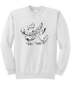 Make Music Butterfly Sweatshirt