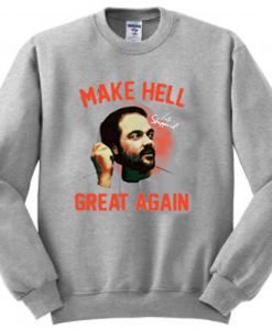 Mark Sheppard Make Hell Great Again Graphic Sweater