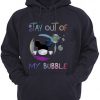 Mickey Mouse stay out of my bubble Hoodie