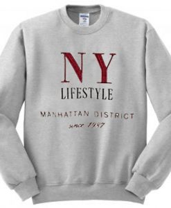 NY Lifestyle Manhattan District Sweatshirt