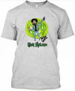 Rick Malone signature Rick Sanchez parody T shirt