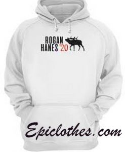 Rogan Hanes 2020 White Hoodie