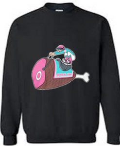 Spiral Ham pocket big cat katz Sweatshirt