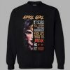 Wonder Woman April Girl My Class Tell A Story Sweatshirt