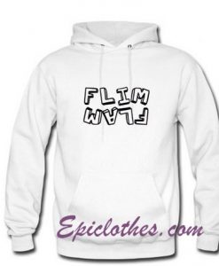 flim flam flamingo font hoodie