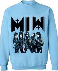 motionless in white rock band sweatshirt