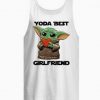 yoda best girlfriend tank top