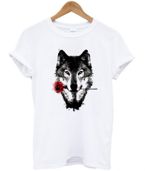 Big Wolf x Rose T-shirt