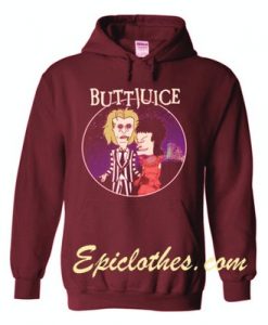 Buttjuice graphic Hoodie Pullover