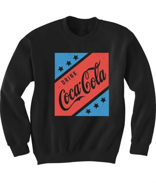 Drink Coca Cola Graphic Sweatshirt