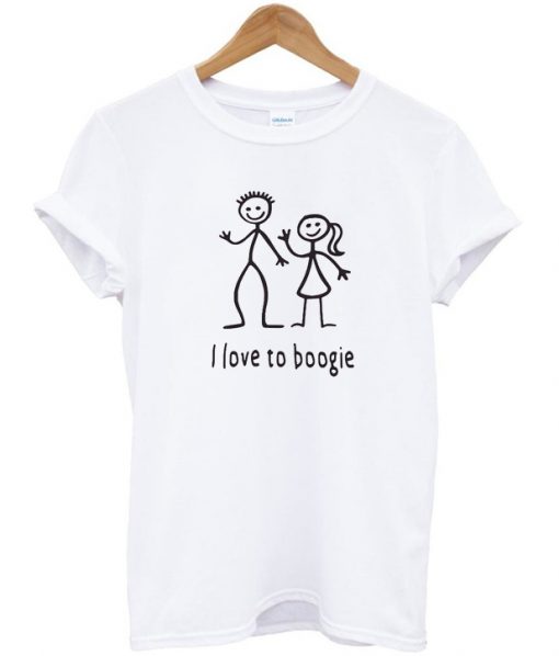 I Love To Boogie Graphic T Shirt