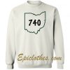 Joe Burrow 740 Area Code Ohio Sweatshirt