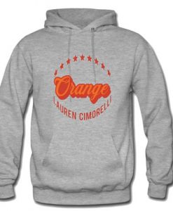 Orange Lauren Cimorelli Hoodie