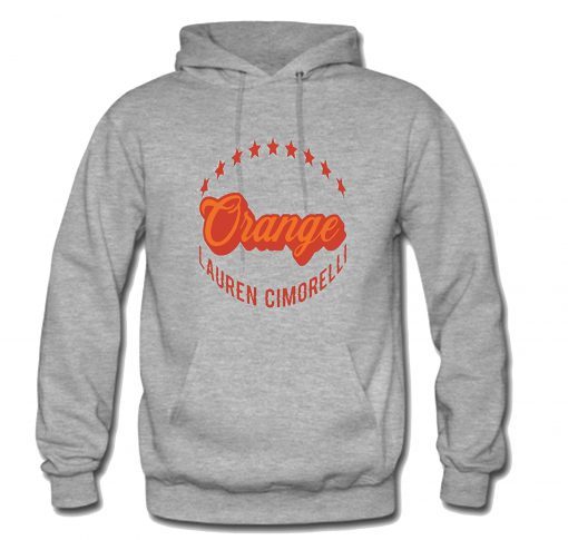 Orange Lauren Cimorelli Hoodie