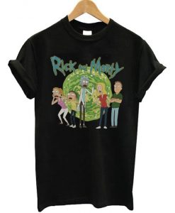 Rick and Morty Family Portal T-shirt