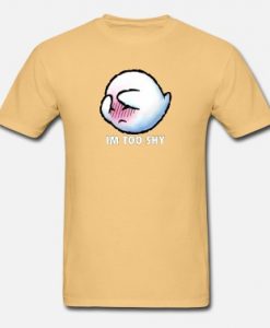 Shy Boo Ghost T Shirt