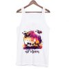 Thats No moon Watercolor Tanktop