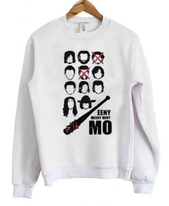 The Walking Dead Negan Eeny Meeny Miny Moo Sweatshirt