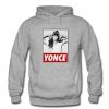 Yonce Beyonce Red Box Logo Hoodie