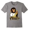 monkey on the phone t shirt