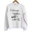 obsessive repeat collecta sweatshirt