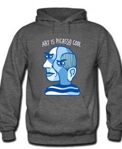 Art is Picasso Graphic Hoodie