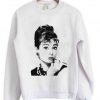 Audrey Hepburn Portrait Sweatshirtt