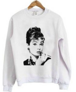 Audrey Hepburn Portrait Sweatshirtt